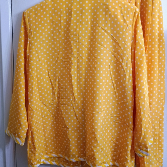 Yellow Polka Dot 2 Piece Dress Set - Picture 5 of 5